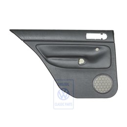 Original VW Door Panel Trim (Leather) Black/Black - 1J6867211AHGEN