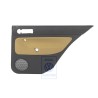 Original VW Door Panel Trim (Cloth) Black/Yellow - 1J6867212ADGRE