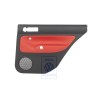 Original VW Door Panel Trim (Leather) Black/Tropical Orange - 1J9867211AAGEB