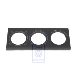 Original VW Trim For Fresh Air And Heater Controls Satin Black - 536919383 01C
