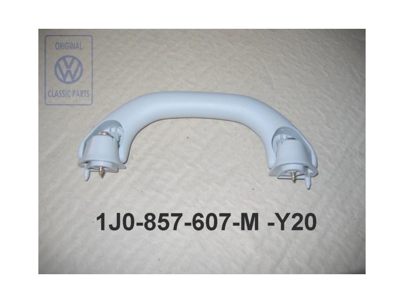 Original VW Roof Grab Handle Pearl Grey - 1J0857607M Y20