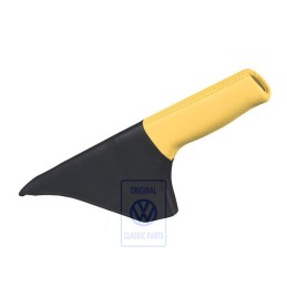 Original VW Brake Lever Trim (Leather) Yellow - 1J0711461E HUX