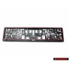 VW Classic Parts GTI 16V G60 License Number Plate Holder Frame Surround
