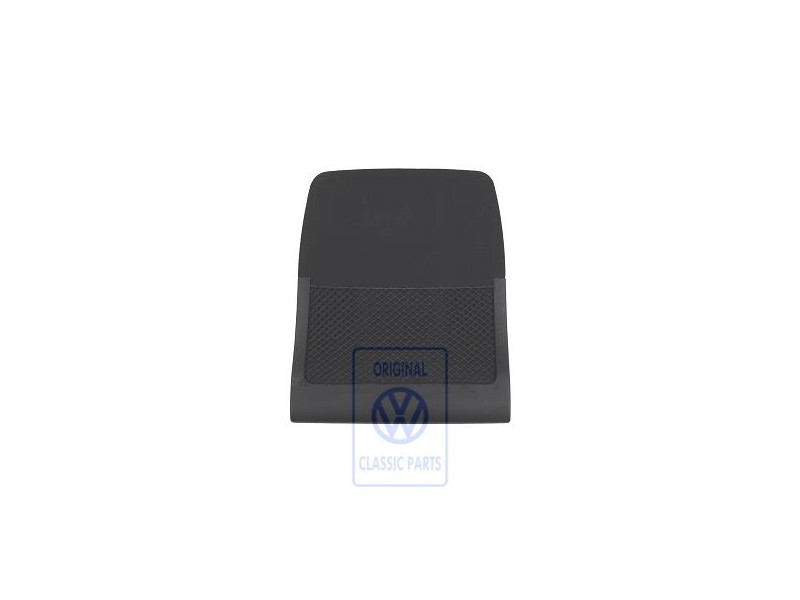 Original VW Cover For Seat Backrest With Map Net Black - 1J0881972D C29