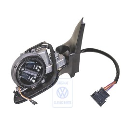 Original VW Exterior Mirror Housing Satin Black - 1J2857507H 01C