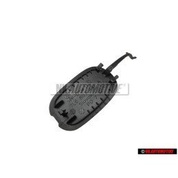 Original VW Cover For Towing Eye Satin Black - 7L6807449A 9B9