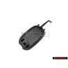 Original VW Cover For Towing Eye Satin Black - 7L6807449A 9B9
