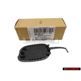 Original VW Cover For Towing Eye Satin Black - 7L6807449A 9B9