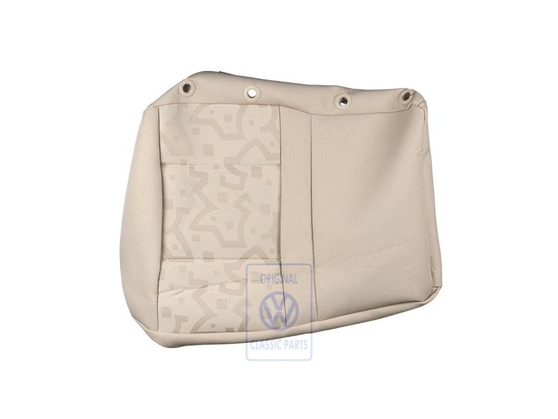 Original VW Seat Covering (Fabric) Light Beige - 1J0885406 FVN