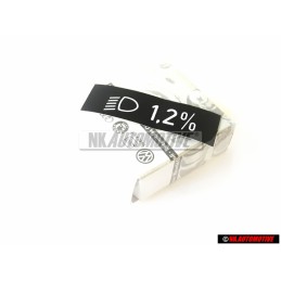 Original VW Sticker Beam Adjustment - 323000333