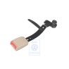 Original VW Belt Latch Light Beige/Fire Red - 1J4858471 FCR