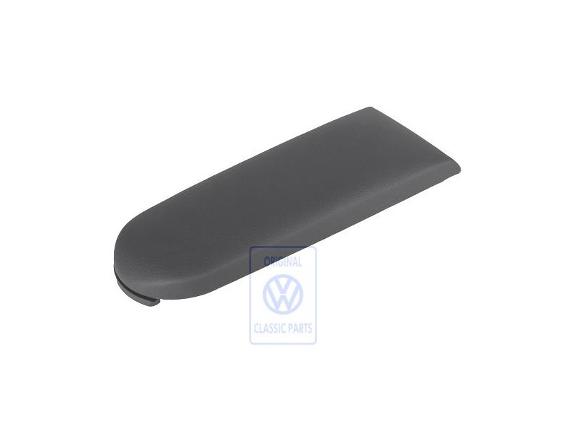 Original VW Armrest (Upper Part) Satin Black/Black - 3B0867173 KWF