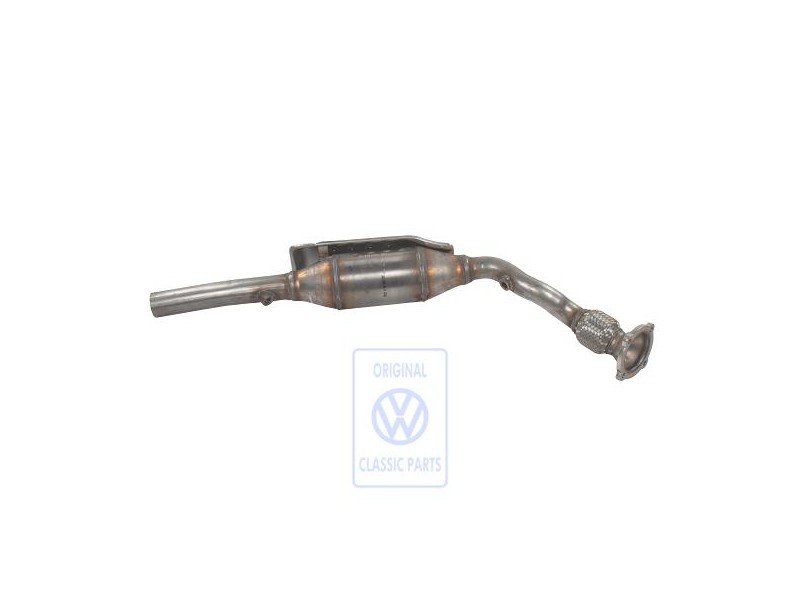 Original VW Exhaust Pipe With Catalyst - 1J0254502GX