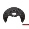 Original VW Lamination Brake Disc Cover Plate Shield Rear Right - 191615612