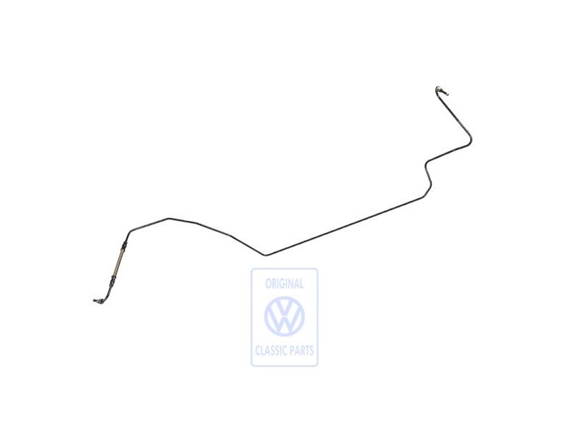 Original VW Brake Pipe From Hydraulics To Brake Hose - 1J1614724D