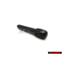 Original VW Knob For Locking Rod Satin Black - 17S837187 9B9
