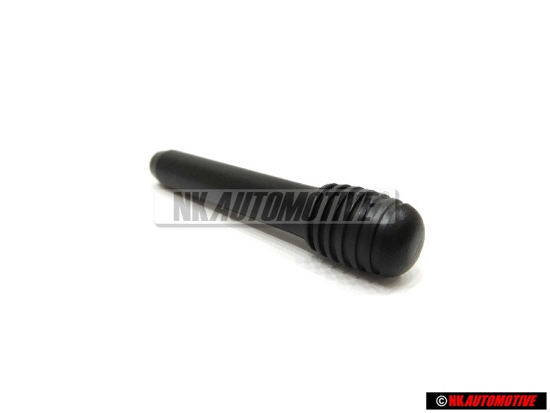 Original VW Knob For Locking Rod Satin Black - 17S837187 9B9