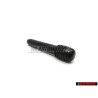 Original VW Knob For Locking Rod Satin Black - 17S837187 9B9