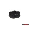 Original VW Retaining Clip Satin Black - 1H5863849A 01C