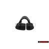 Original VW Retaining Clip Satin Black - 1H5863849A 01C
