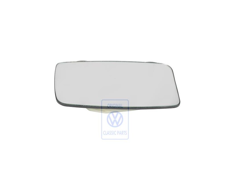 Original VW Mirror Glass Flat - 321857522A