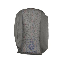 Original VW Backrest Cover (Cloth/Leatherette) Black - 1H0885805CGDTM