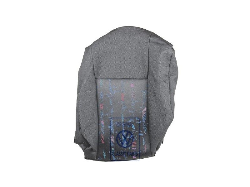 Original VW Backrest Cover (Fabric) Black - 1H0885805CKDTL