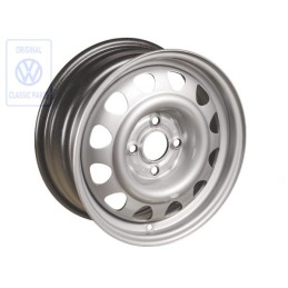 Original VW Steel Rim Chrome Colored - 1H0601027 091