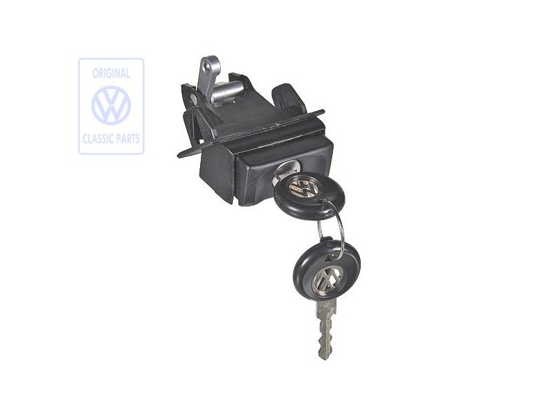 Original VW Button With Lock Cylinder - 193827571A