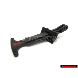 Original VW Release Lever Satin Black - 1C0823593D 01C