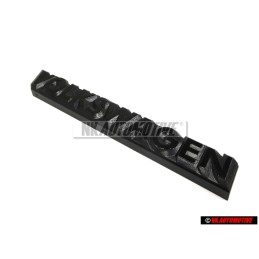 Original VW VOLKSWAGEN Rear Badge Emblem Black - 325853685