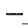 Original VW VOLKSWAGEN Rear Badge Emblem Black - 325853685