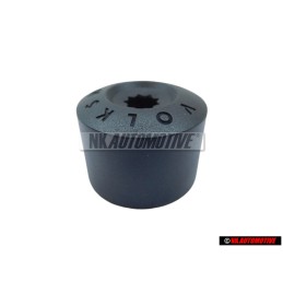 Original VW Cap - Wheel Bolt Satin Black - 3C0601173 9B9