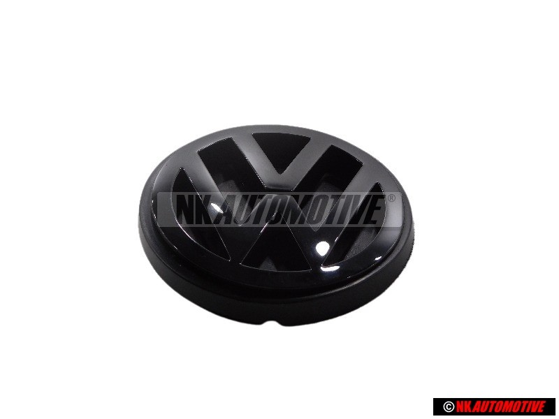 Original VW Rear Boot Badge Emblem Black - 701853601C 01C