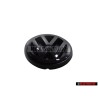 Original VW Rear Boot Badge Emblem Black - 701853601C 01C