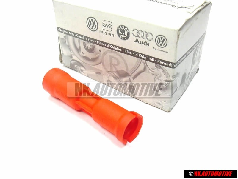Original VW Engine Oil Dipstick Funnel Tube - 050103663