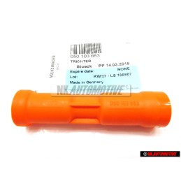 Original VW Engine Oil Dipstick Funnel Tube - 050103663
