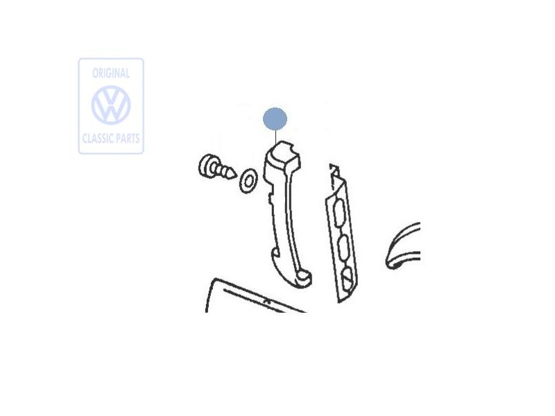 Original VW Corner Part - 179813356