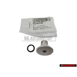 Original VW Oil Filter Sealing Bolt With Ring - 021115434