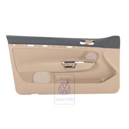 Original VW Door Panel Trim (Cloth) Anthracite/Pure Beige - 1K3867011APRDE