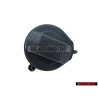 Original VW Cap With Retaining Strap For Fuel Tank Satin Black - 1J0201550AS9B9