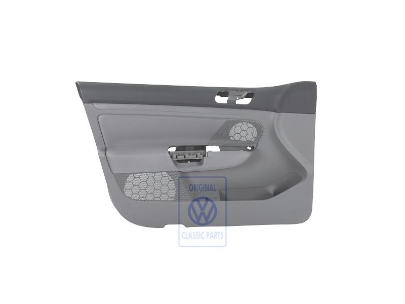 Original VW Door Panel Trim (Cloth) Anthracite/Artgrey - 1K4867011CLRDB