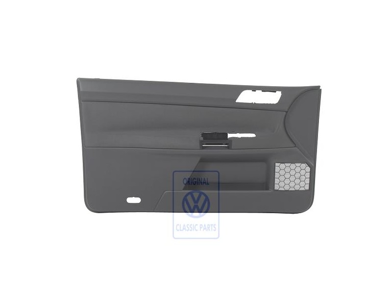 Original VW Door Panel Trim (Cloth) Anthracite/Artgrey - 1K4867011DARDB
