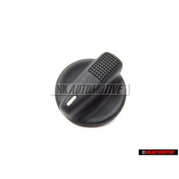 Original VW Rot. Knob Satin Black - 357927533 01C