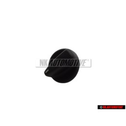 Original VW Rot. Knob Satin Black - 357927533 01C