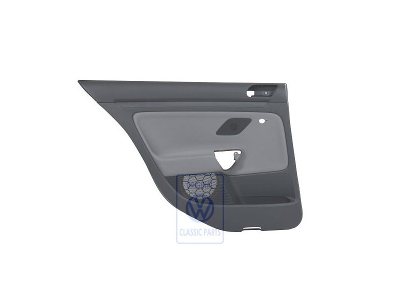 Original VW Door Panel Trim (Cloth) Anthracite/Artgrey - 1K6867211CLUWR
