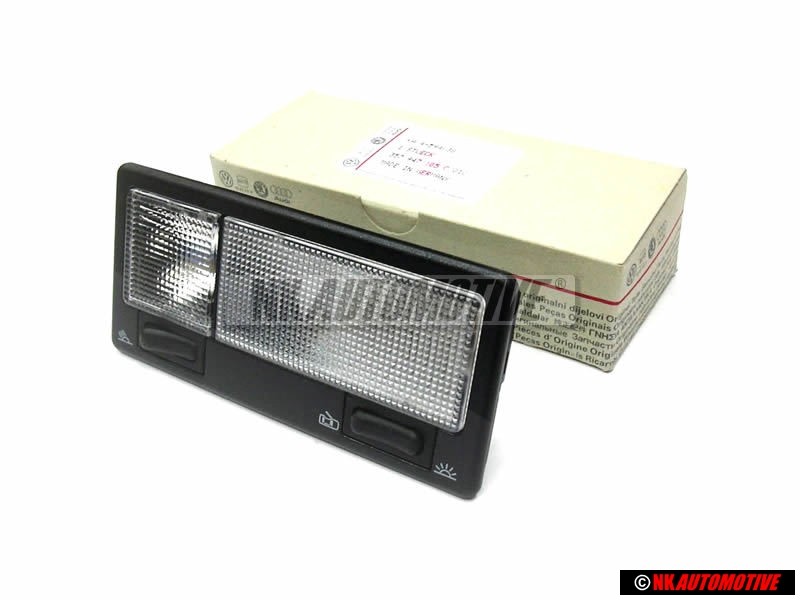 Original VW Interior Dome Map Light with switch off delay - 357947105C01C