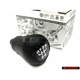 Original VW Leather Gearknob - 357711141A 1BX