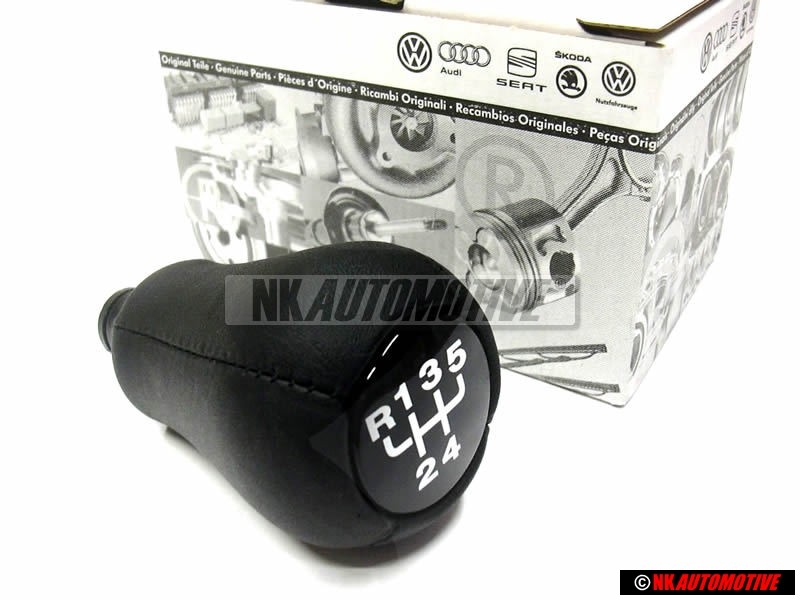 Original VW Leather Gearknob - 357711141A 1BX
