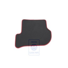 Original VW Floor Mat Anthracite/Flash Red - 1K0864451B WNS